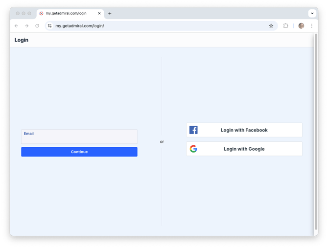 Example of Larger Screen Size Layout